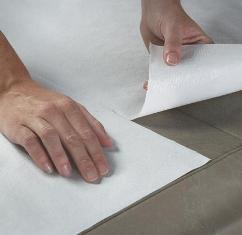 Table Paper Polyback Perforated Tidi® Ultimate 21 Inch Width x 100 Feet White Crepe by TIDI Products, LLC  ID 916221